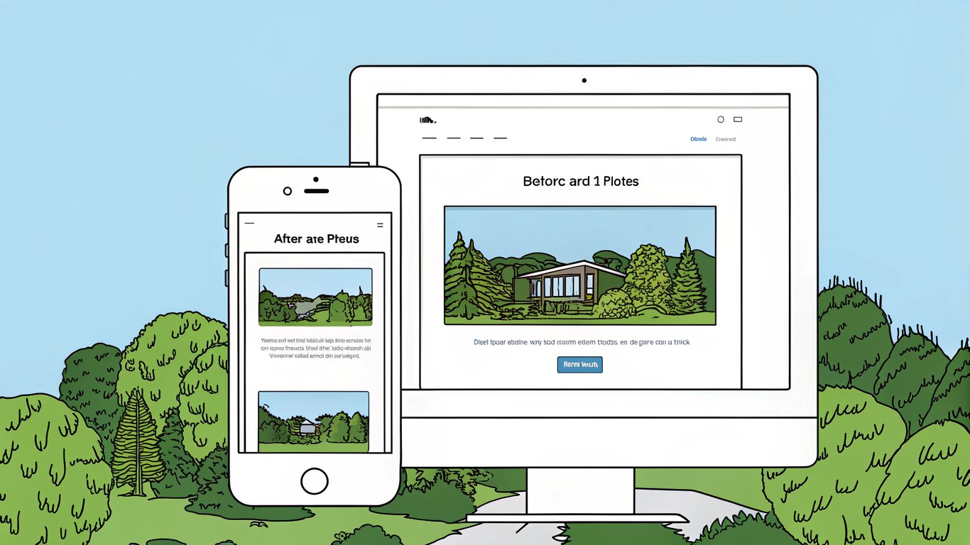 Optimized med spa website design shown on desktop and mobile, featuring clear calls-to-action and before-and-after galleries.